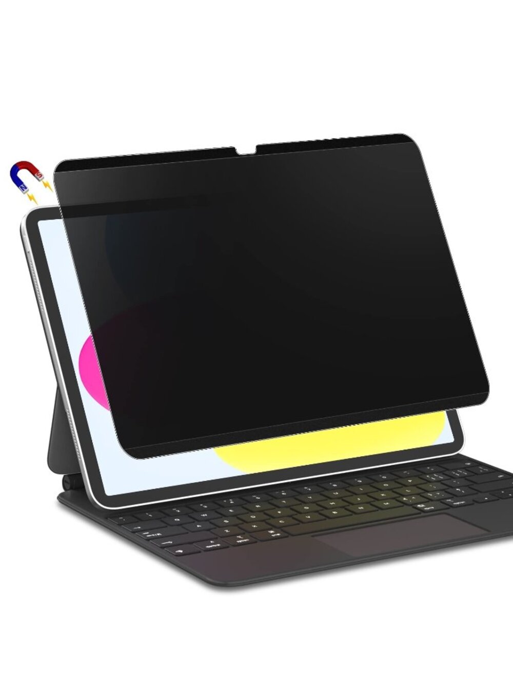 FILMEXT iPad 10th Generation Privacy Screen Protector iPad 10.9 2022, Magnetic A